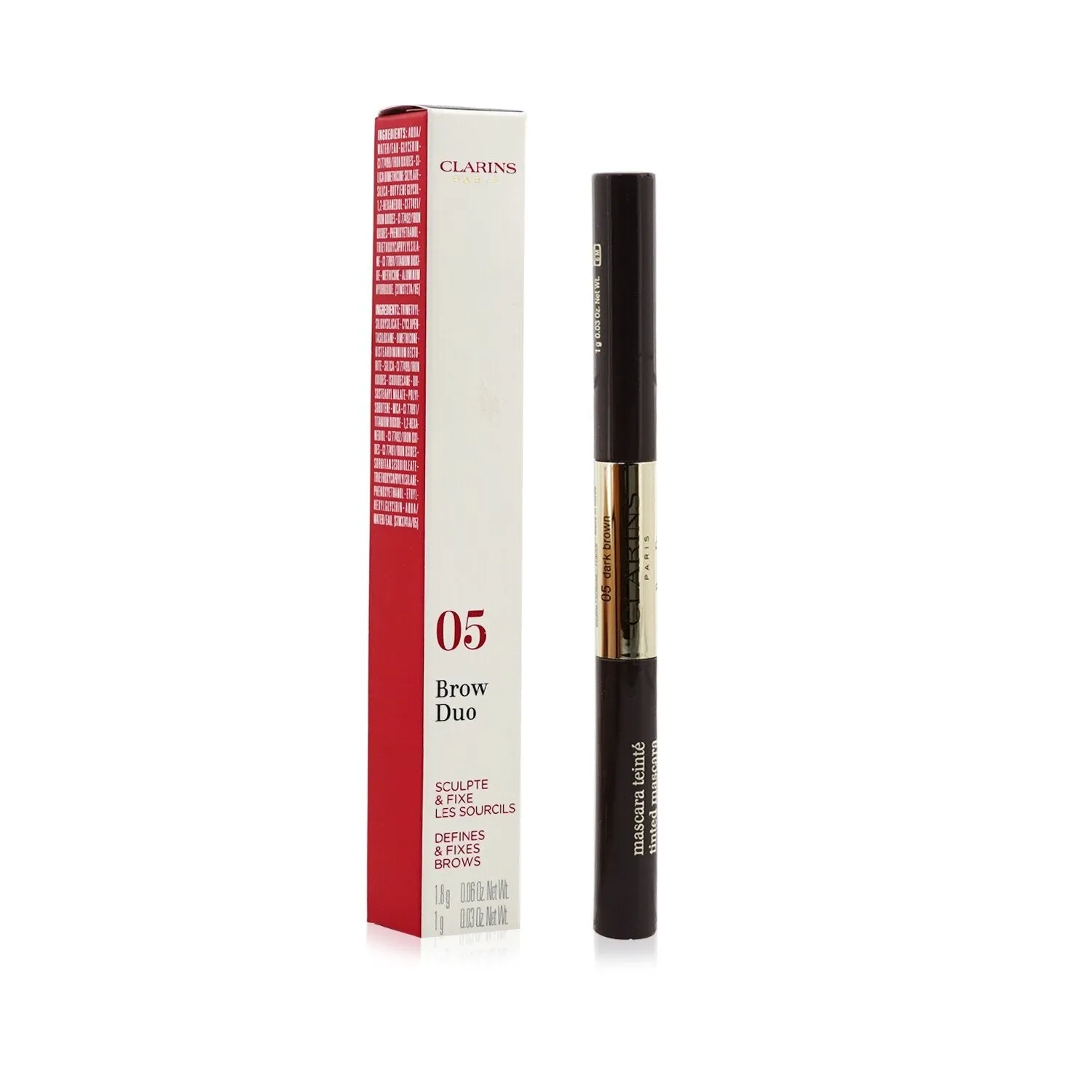 Clarins Brow Duo (1x Brow Pencil. 1x Tinted Mascara) - # 03 Cool Brown  2.8g/0.06oz