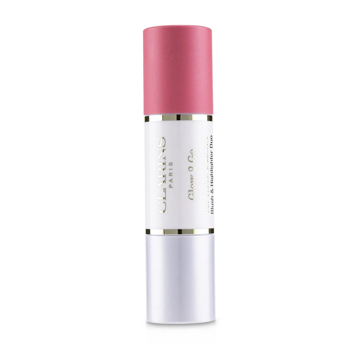 Clarins Glow 2 Go Blush & Highlighter Duo - # 02 Golden Peach  2x4.5g/0.1oz