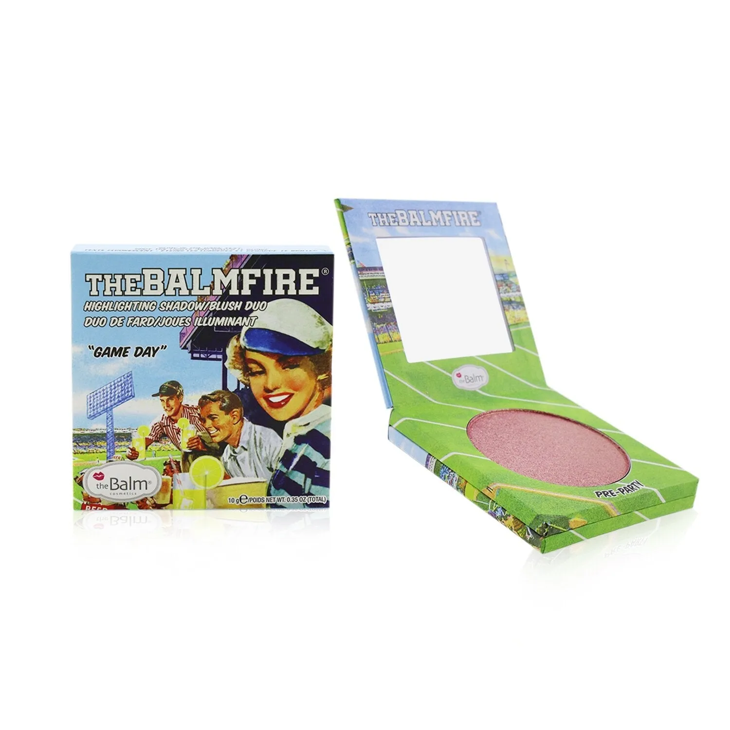 TheBalm Thebalmfire (Highlighting Shadow/Blush Duo) - # Night Owl  10g/0.35oz