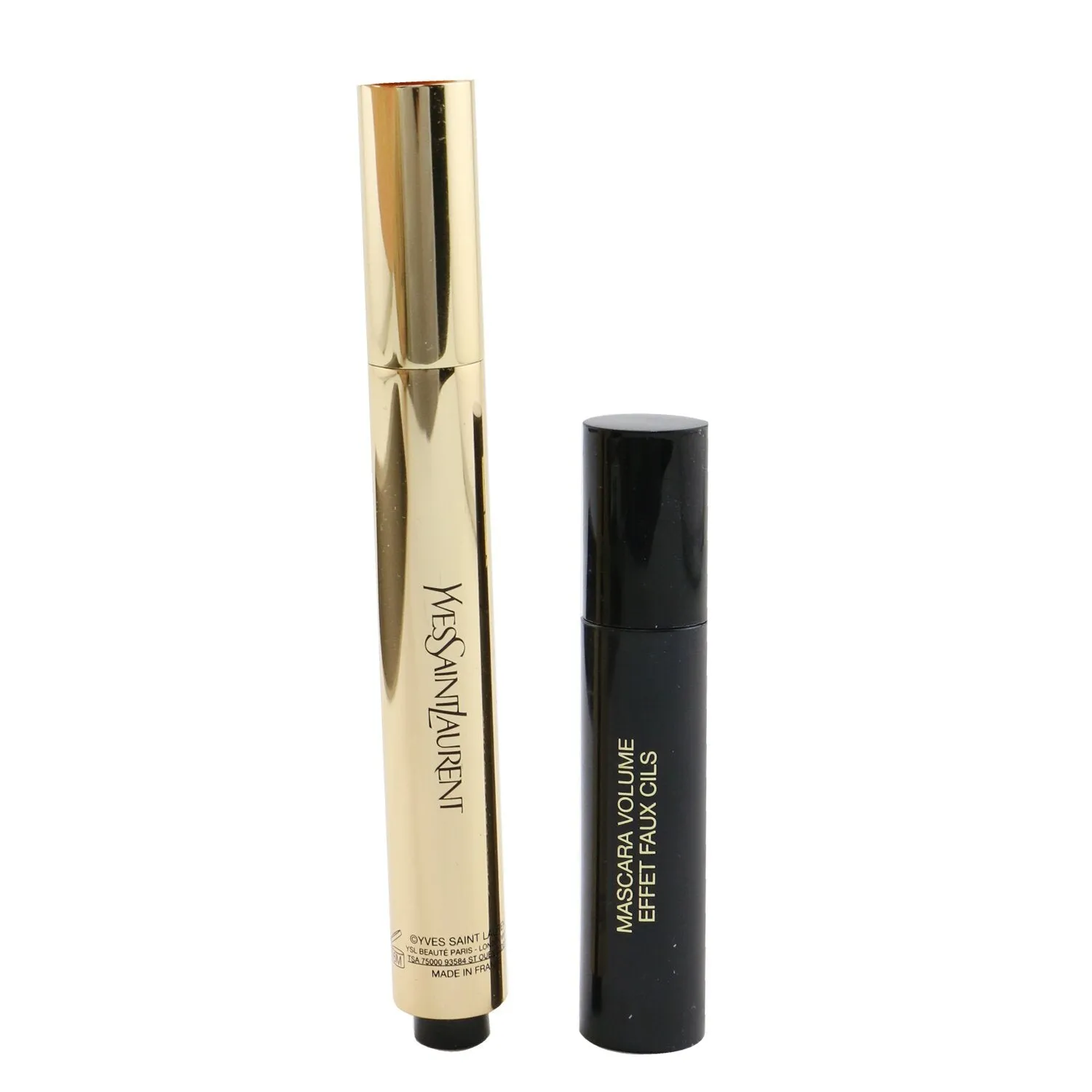 Yves Saint Laurent Love All Lights On Me Set: (1x Touche Eclat 2.5ml   1x Mini Mascara 2ml) - #2 (Luminous Ivory)  2pcs