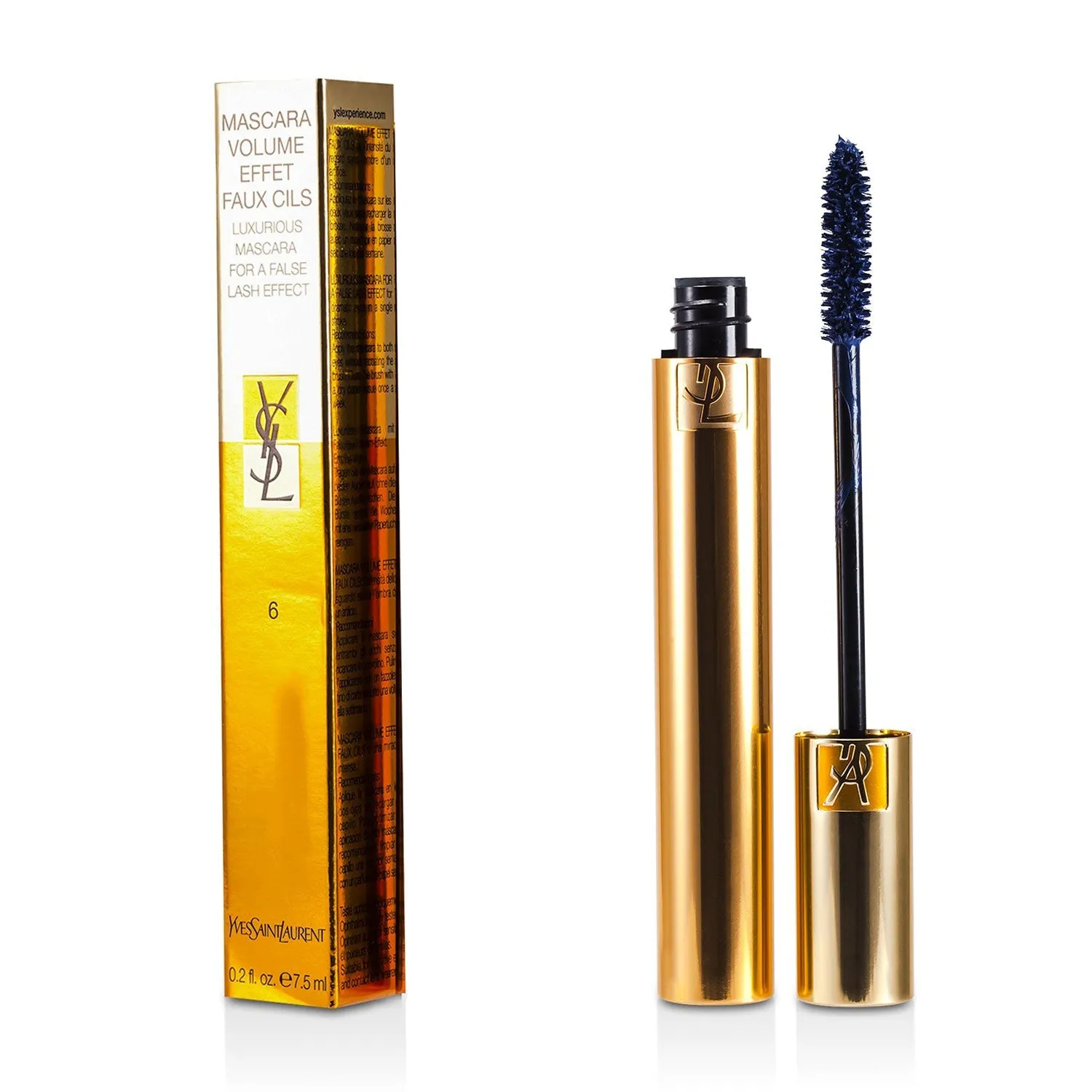 Yves Saint Laurent Mascara Volume Effet Faux Cils (Luxurious Mascara) - # 04 Fascinating Violet  7.5ml/0.25oz